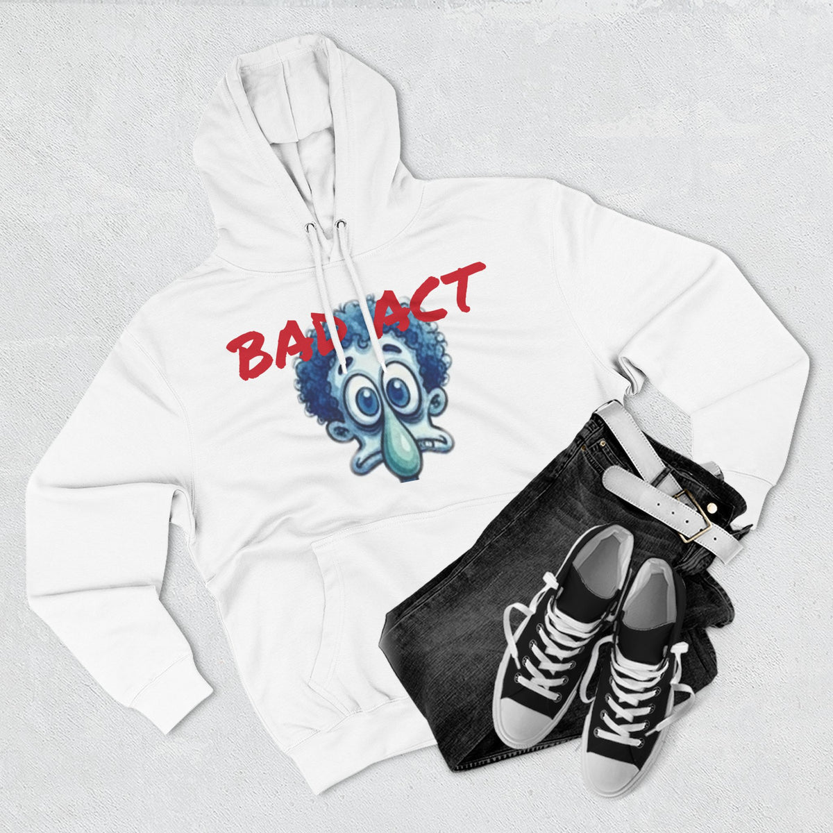 Bad Act, comfort hoodie- MLD